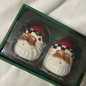 Festive Santa Claus Holiday salt & pepper Shakers